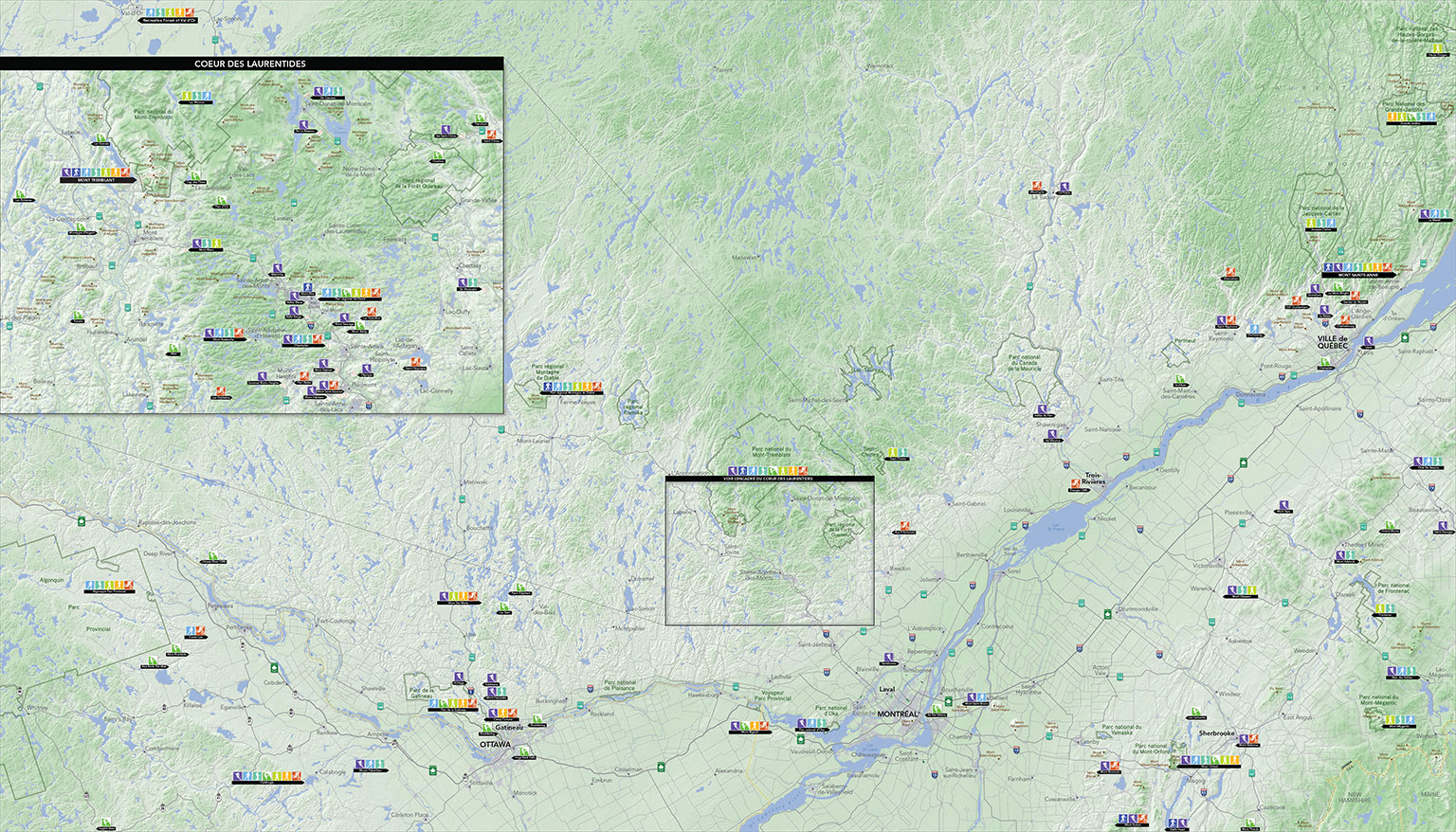 TrailMapps: Montreal Map