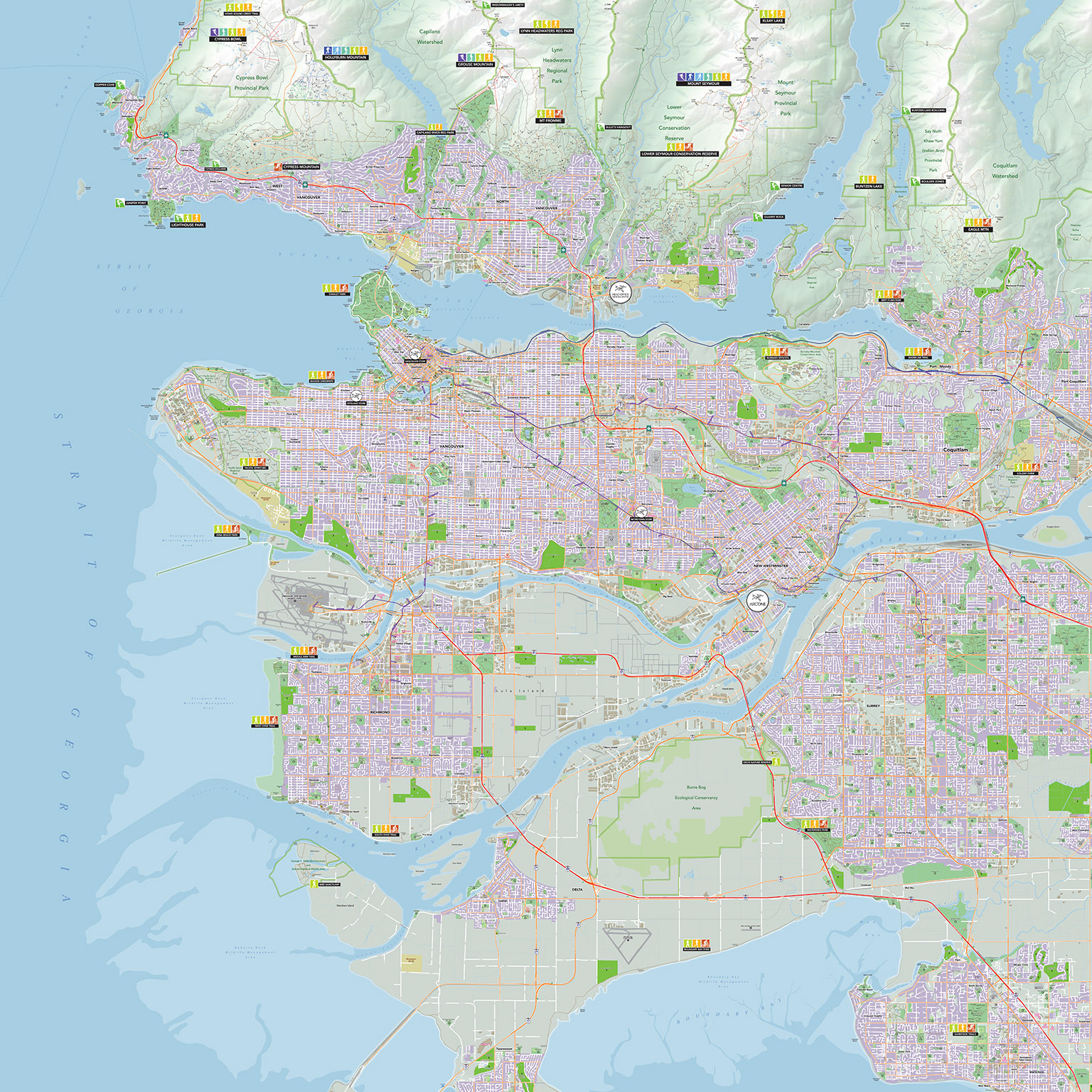 TrailMapps: Vancouver Map