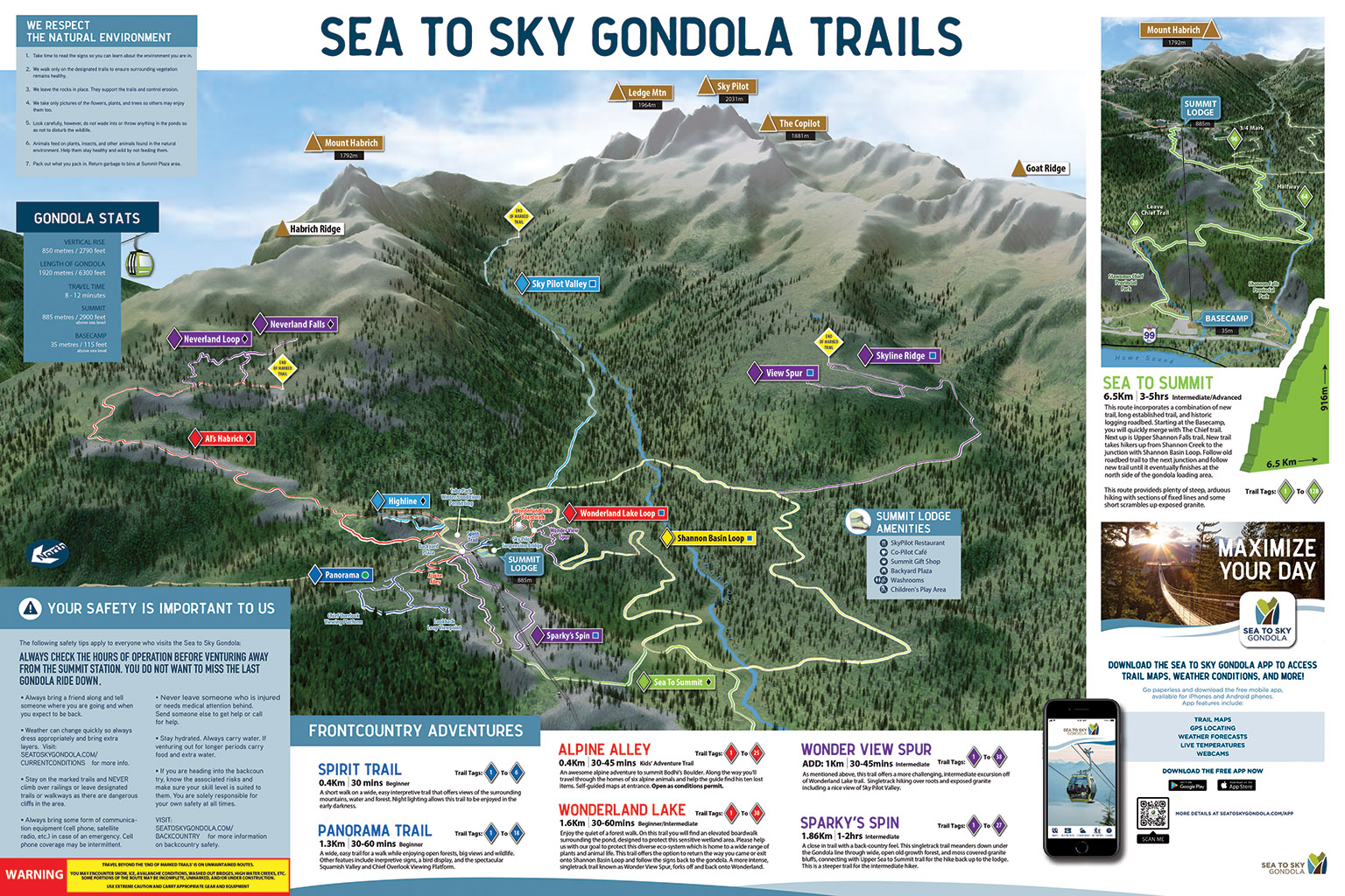TrailMapps: Sea to Sky Gondola Basecamp Sign