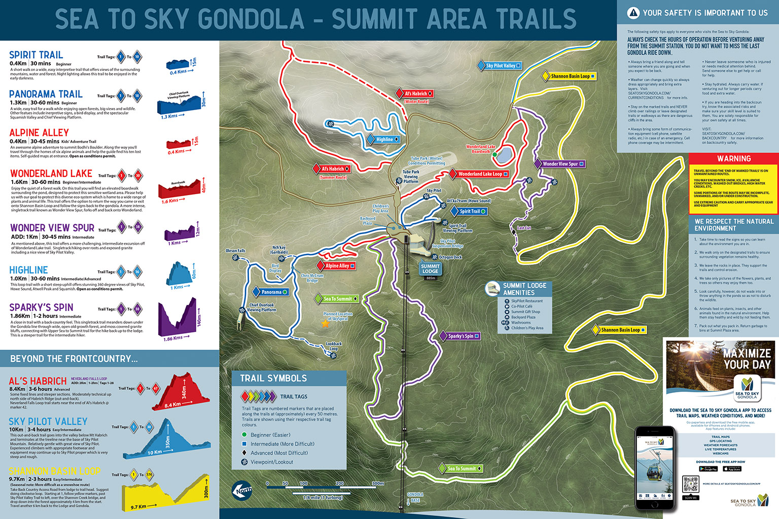 TrailMapps - Sea to Sky Gondola Maps